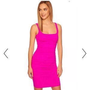 Susana Monaco Fuchsia Pink Mini Dress